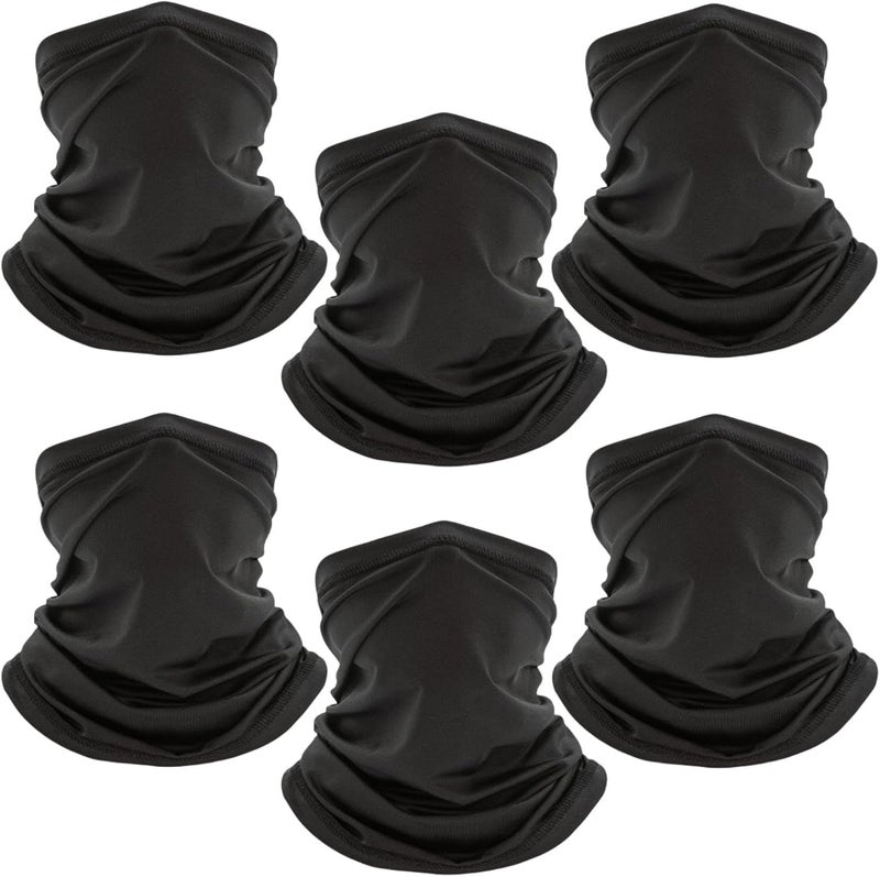 Coolzu Neck Gaiter Face Mask: Scarf Gator Breathable Balaclava Cooling Cover Masks for Men Women - Image 1